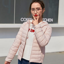 Load image into Gallery viewer, SEMIR 2019 New Parkas basic Winter jackets Female Women Winter plus velvet lamb hooded Coats Down Winter Jacket Womens Outwear